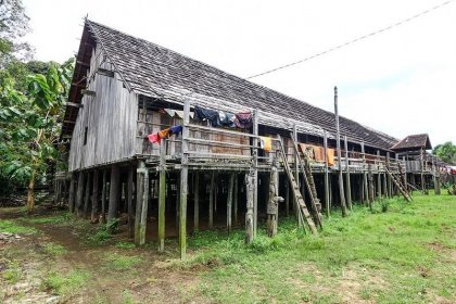 Dayak, Longhouse